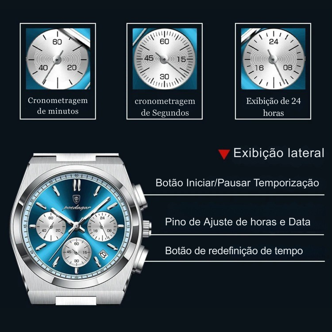 Poedagar Commander® Men's Watch