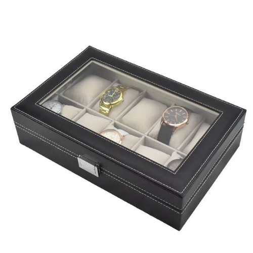 Poedagar® Watch Box 6 Slots