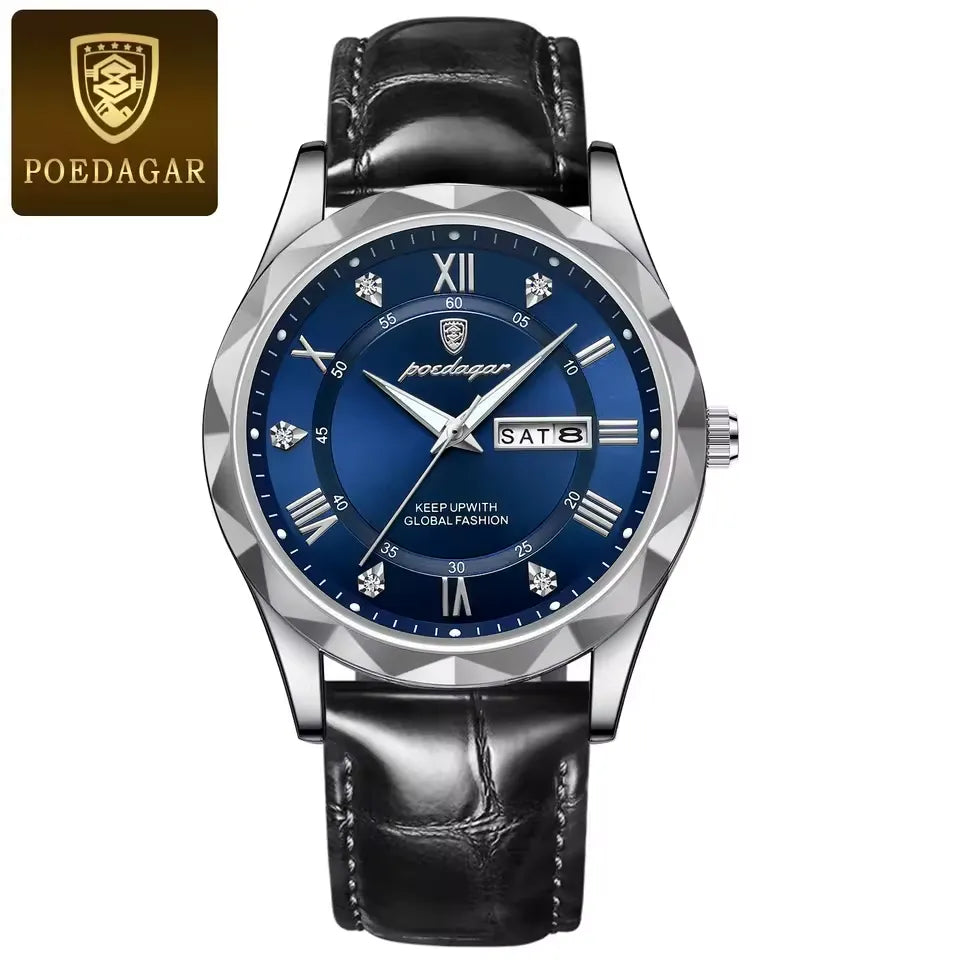Poedagar Horizont Hide® Men's Watch