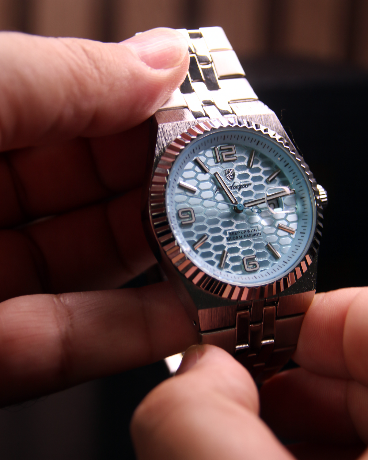 Poedagar Diamond® Men's Watch