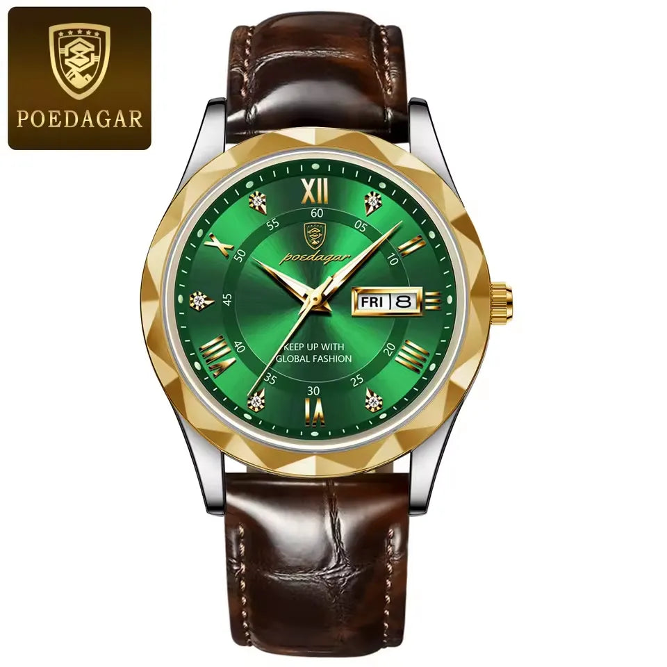Poedagar Horizont Hide® Men's Watch